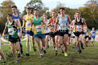 Mens under-17s National Cross Country Relay, Berry Hill Park, Mansfield. Photo:  David T. Hewitson/Sports for All Pics